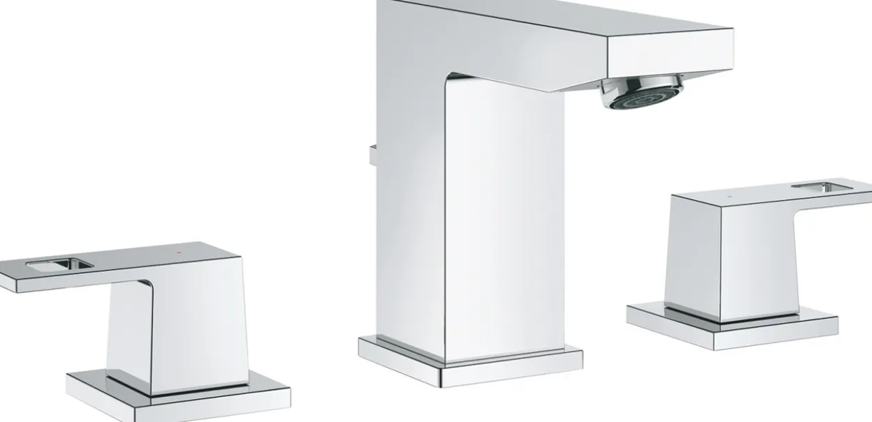 Grohe eurocube s 3-hulls servantbatteri krom