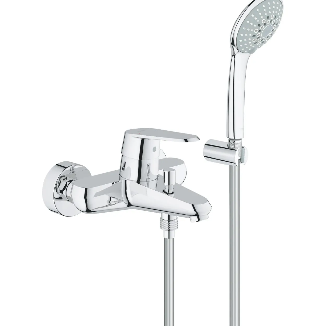Grohe eurodisc cosmopolitan badekararmatur med hånddusj