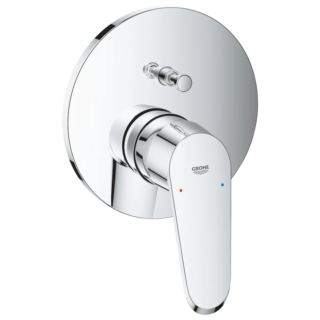 Grohe eurodisc cosmopolitan badekarbatteri for innbygging krom