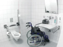 Grohe euroeco special servantbatteri for veggmontering 170mm krom