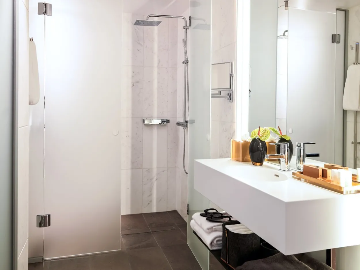 Grohe euroeco special servantbatteri m/oppløftsventil krom