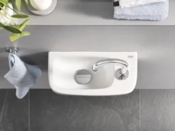 Grohe euro mini servant 37x18 cm alpinhvit