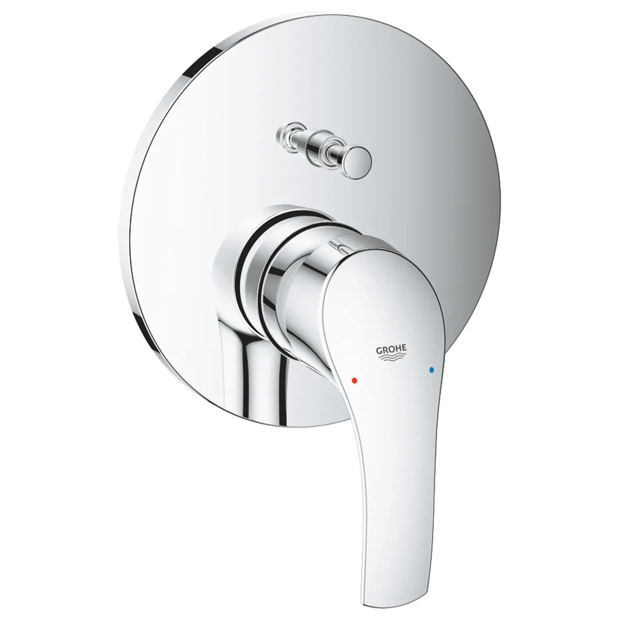 Grohe eurosmart badekarbatteri for innbygging krom
