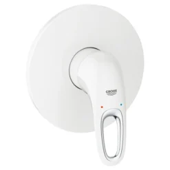 Grohe eurostyle dusjbatteri for innbygging månehvit