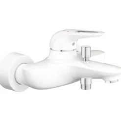 Grohe eurostyle kar- og dusbatteri, hvit