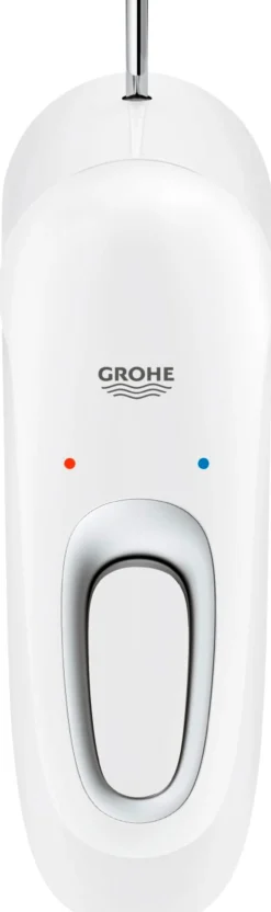 Grohe eurostyle servantbatteri small m/oppløftsventil, hvit