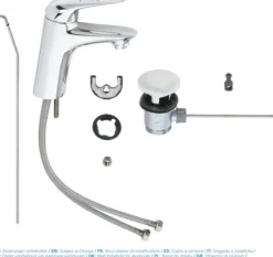 Grohe eurostyle servantbatteri small m/oppløftsventil