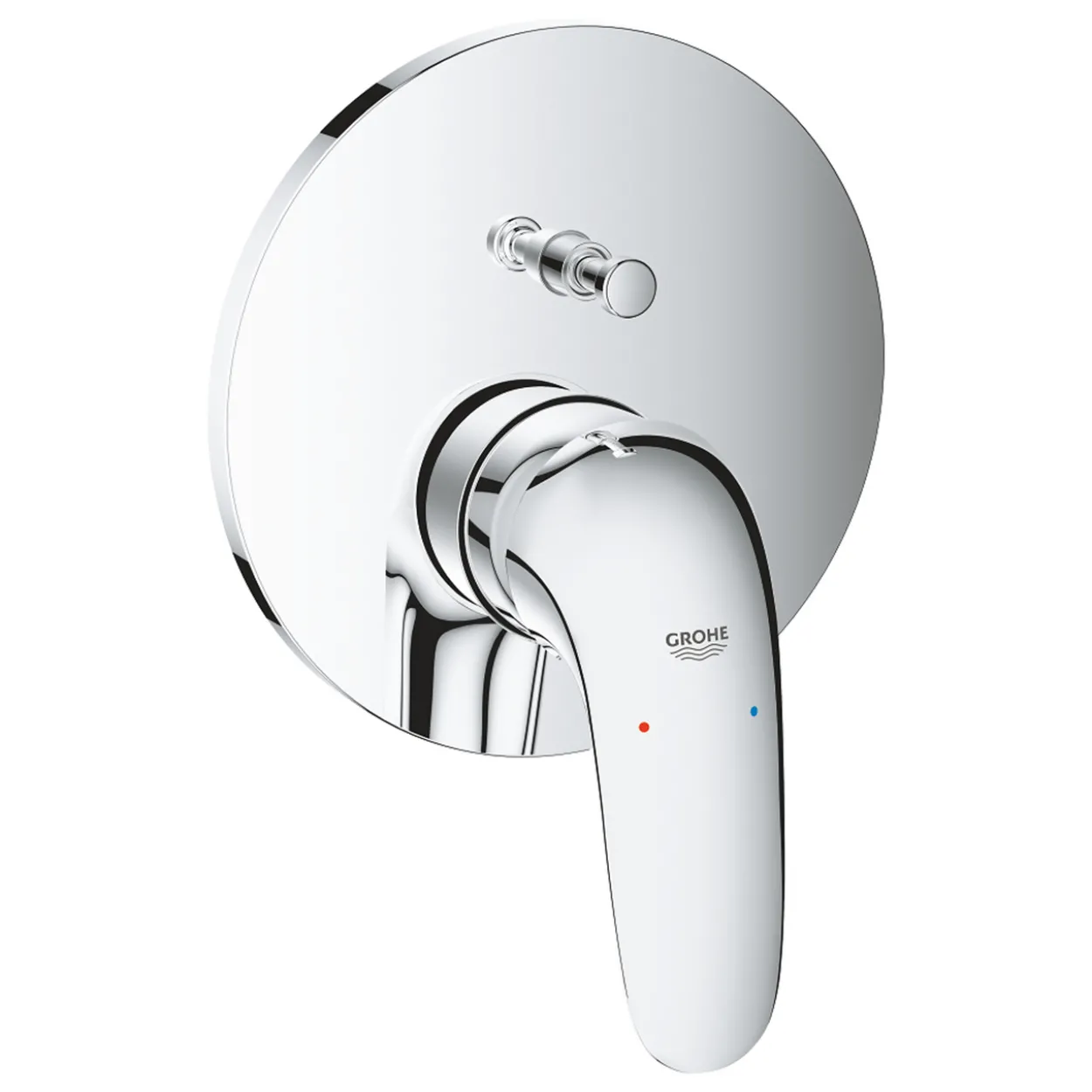 Grohe eurostyle solid badekarbatteri for innbygging krom