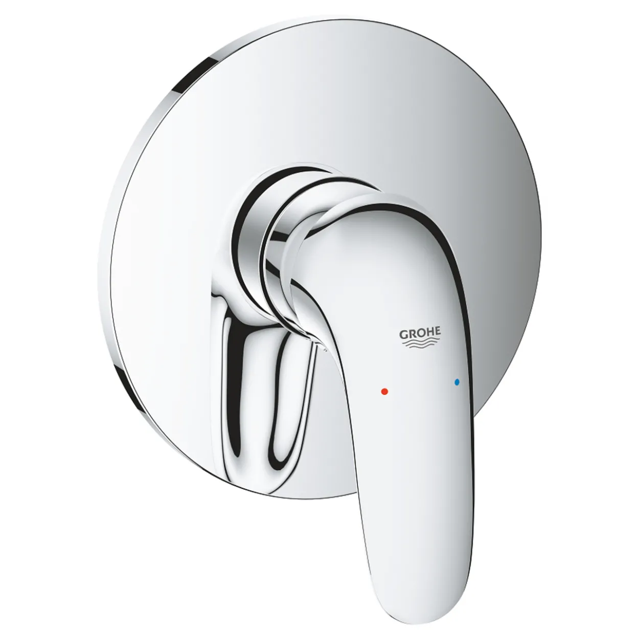 Grohe eurostyle solid dusjbatteri for innbygging krom