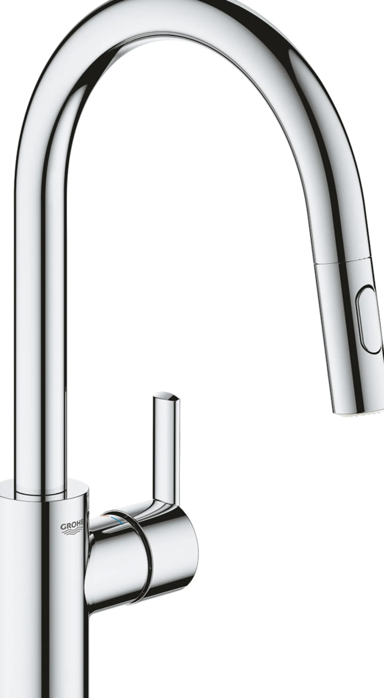 Grohe feel dual spray kjøkkenarmatur m/c-tut