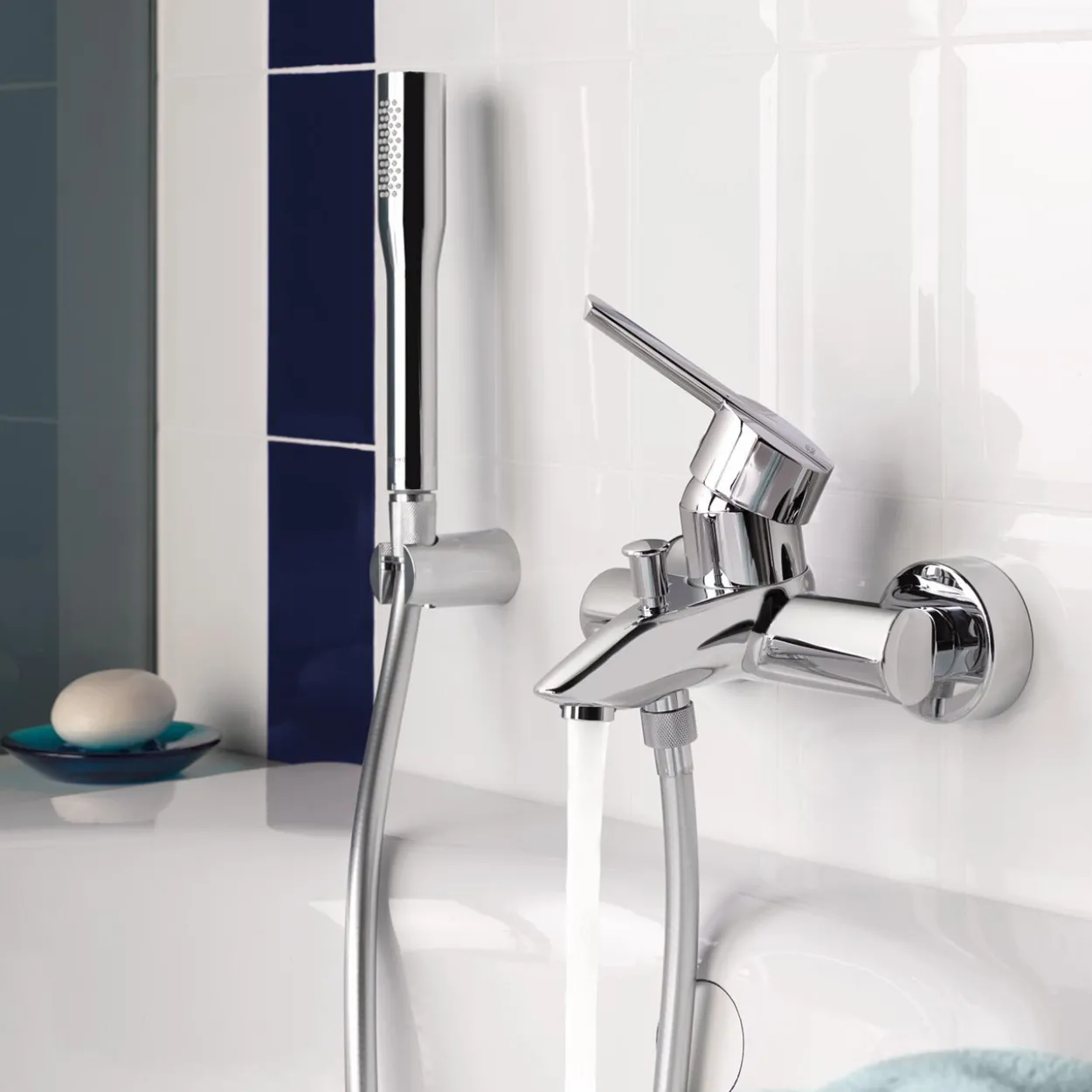 Grohe feel kar- og dusjbatteri krom