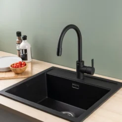 Grohe feel kjøkkenarmatur c-tut matt sort