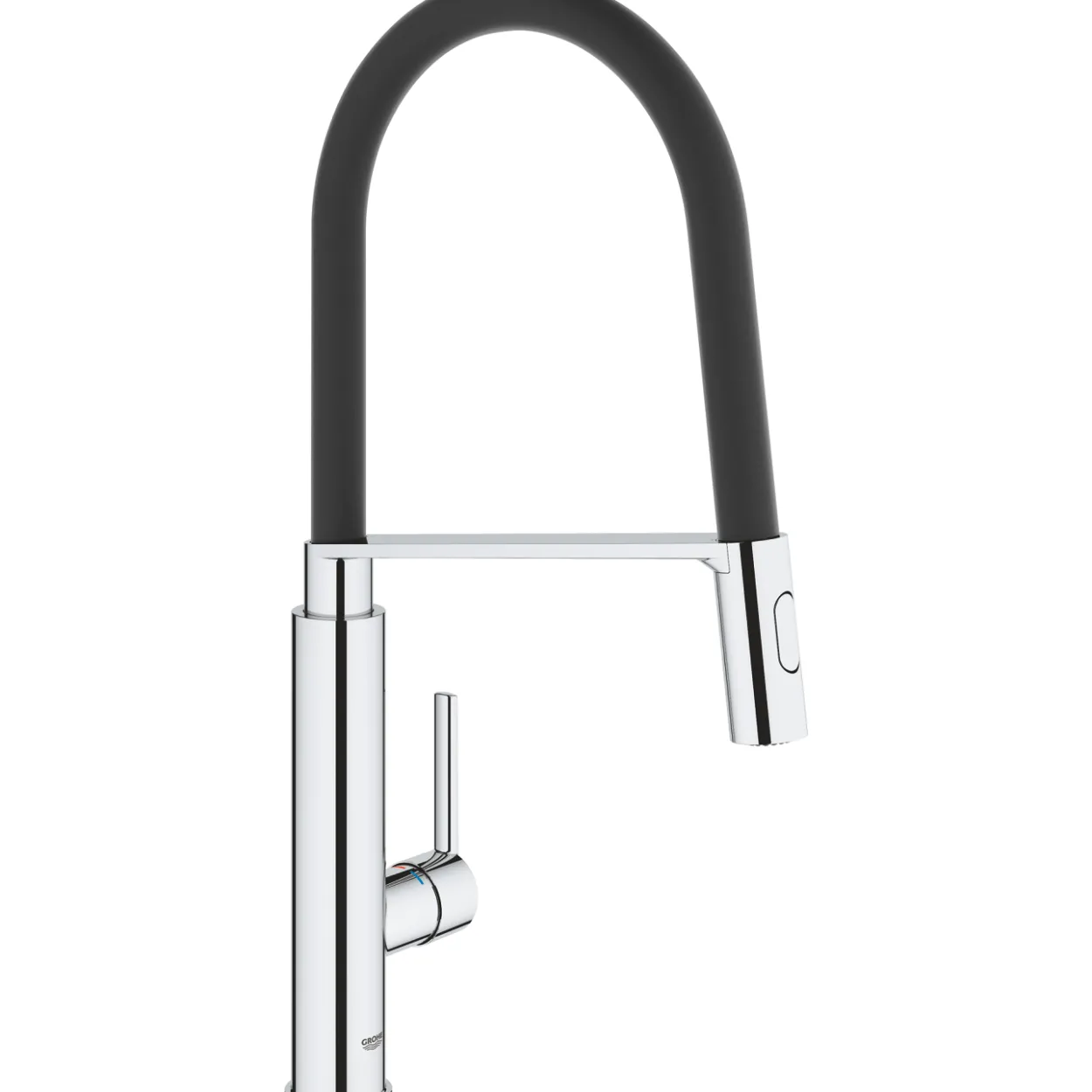 Grohe feel professional kjøkkenarmatur m/uttrekkbar dusj