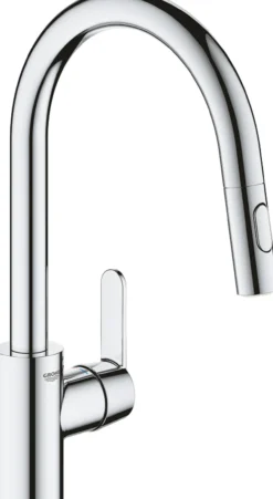 Grohe get kjøkkenarmatur m/uttrekkbar tut krom
