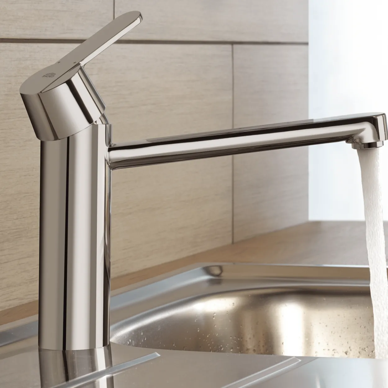 Grohe get kjøkkenbatteri m/medium tut