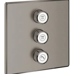Grohe grohterm smartcontrol termostat triplevolume børstet hard graphite