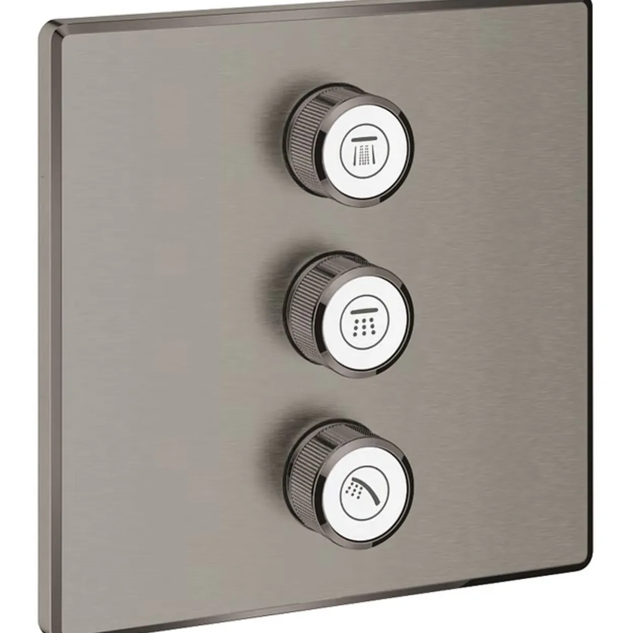 Grohe grohterm smartcontrol termostat triplevolume børstet hard graphite
