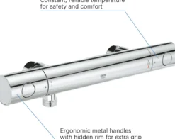 Grohe grohtherm 800 cosmopolitan dusjbatteri krom