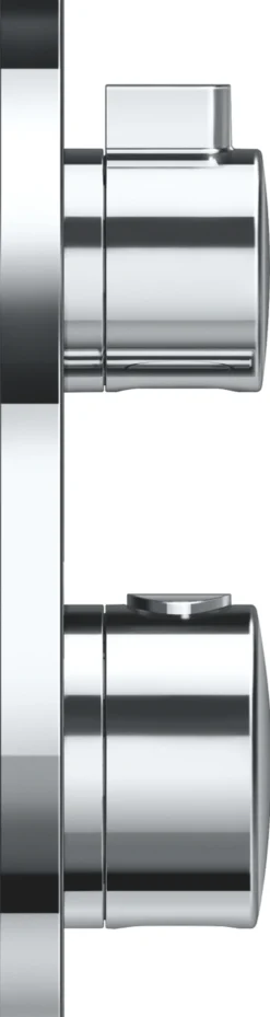 Grohe grohtherm dusjbatteri m/termostat for 2 uttak krom