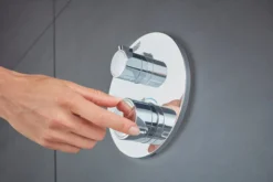Grohe grohtherm dusjbatteri m/termostat for 2 uttak krom