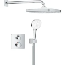 Grohe grohtherm dusjsett for innbygging cube krom