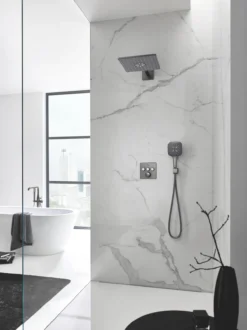 Grohe grohtherm smartcontrol termostat m/3 ventiler børstet hard graphite