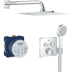 Grohe grohtherm smartcontrol perfekt dusjsett med f-series 254 krom