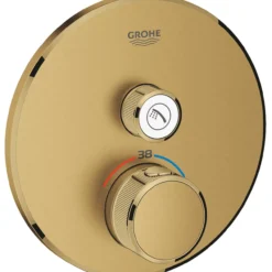 Grohe grohtherm smartcontrol dusjbatteri m/1 ventil børstet cool sunrise