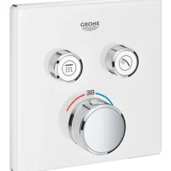 Grohe grohtherm smartcontrol termostatbatteri m/2 ventiler, hvit