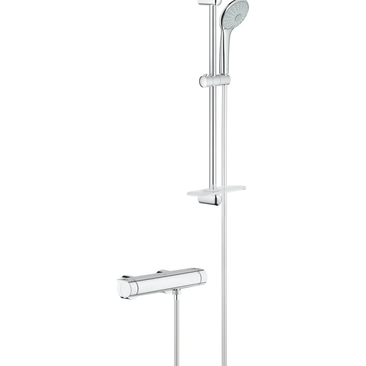 Grohe grotherm 2000 dusjbatteri m/dusjsett euphoria 110