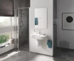 Grohe halv sokkel til bau servanter alpinhvit