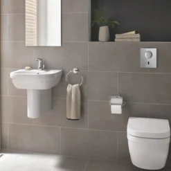 Grohe halv sokkel til bau servanter alpinhvit
