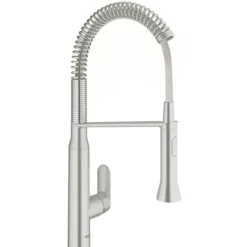 Grohe k7 kjøkkenarmatur medium m/uttrekkbar tut supersteel