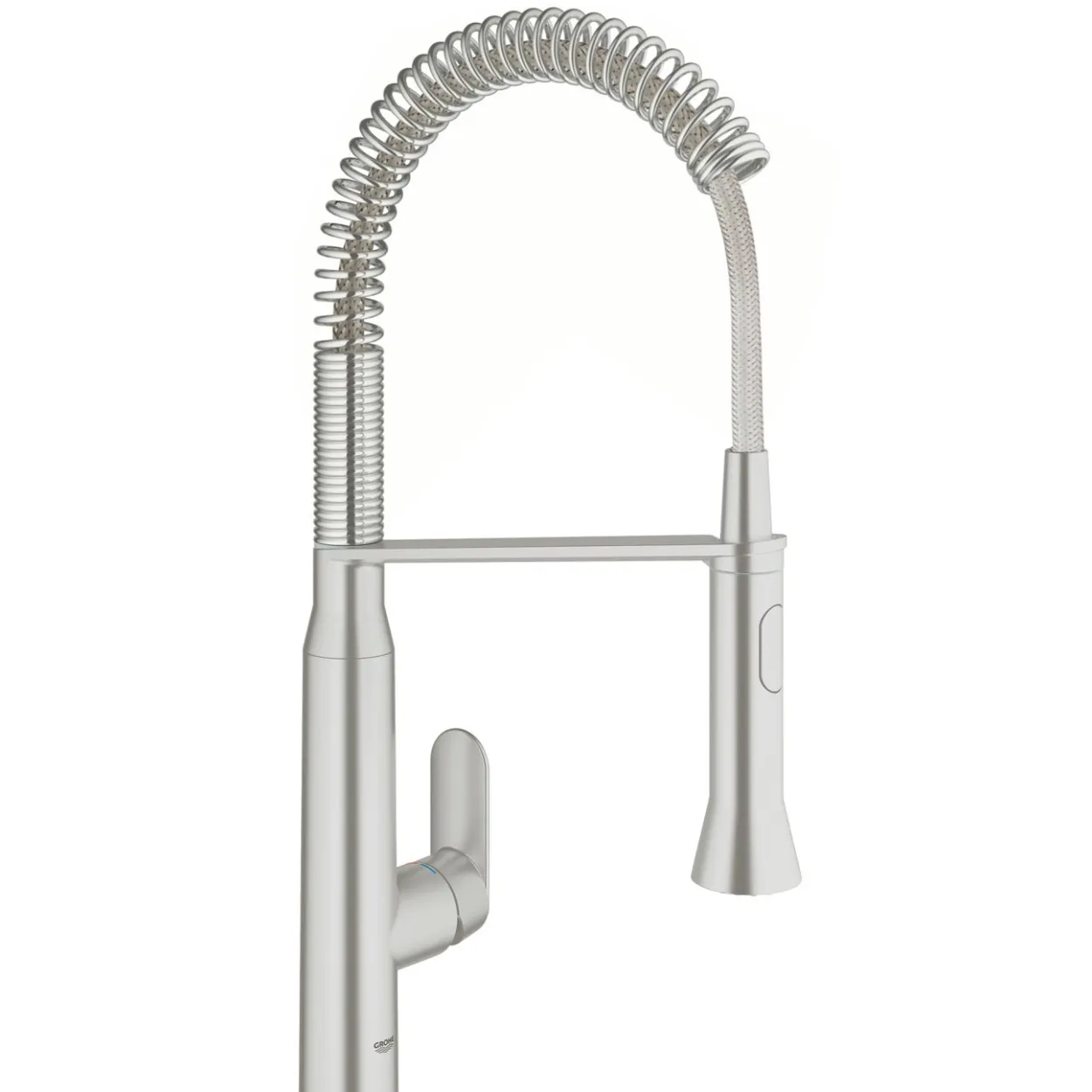 Grohe k7 kjøkkenarmatur medium m/uttrekkbar tut supersteel