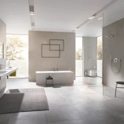 Grohe lineare badekarbatteri for innbygging supersteel