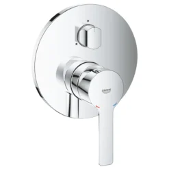 Grohe lineare ettgrepsbatteri for innbygging m/3 utløp krom