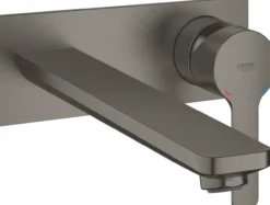 Grohe lineare 2-hulls servantbatteri l børstet hard grafitt