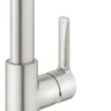 Grohe lineare l servantbatteri m/oppløft supersteel