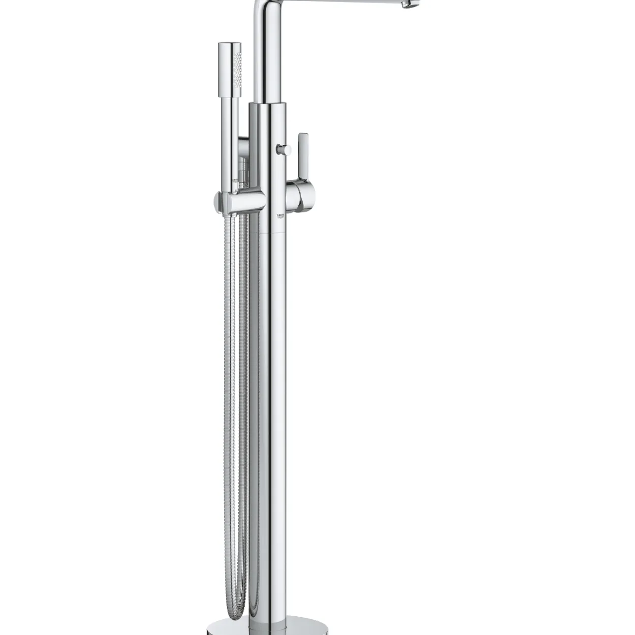 Grohe lineare new frittstående badekararmatur for gulvmontering m/hånddusj