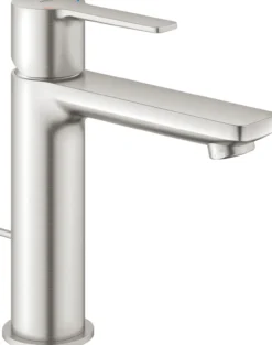 Grohe lineare servantbatteri m/oppløftsventil supersteel