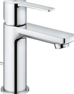 Grohe lineare servantbatteri m/oppløftsventil krom