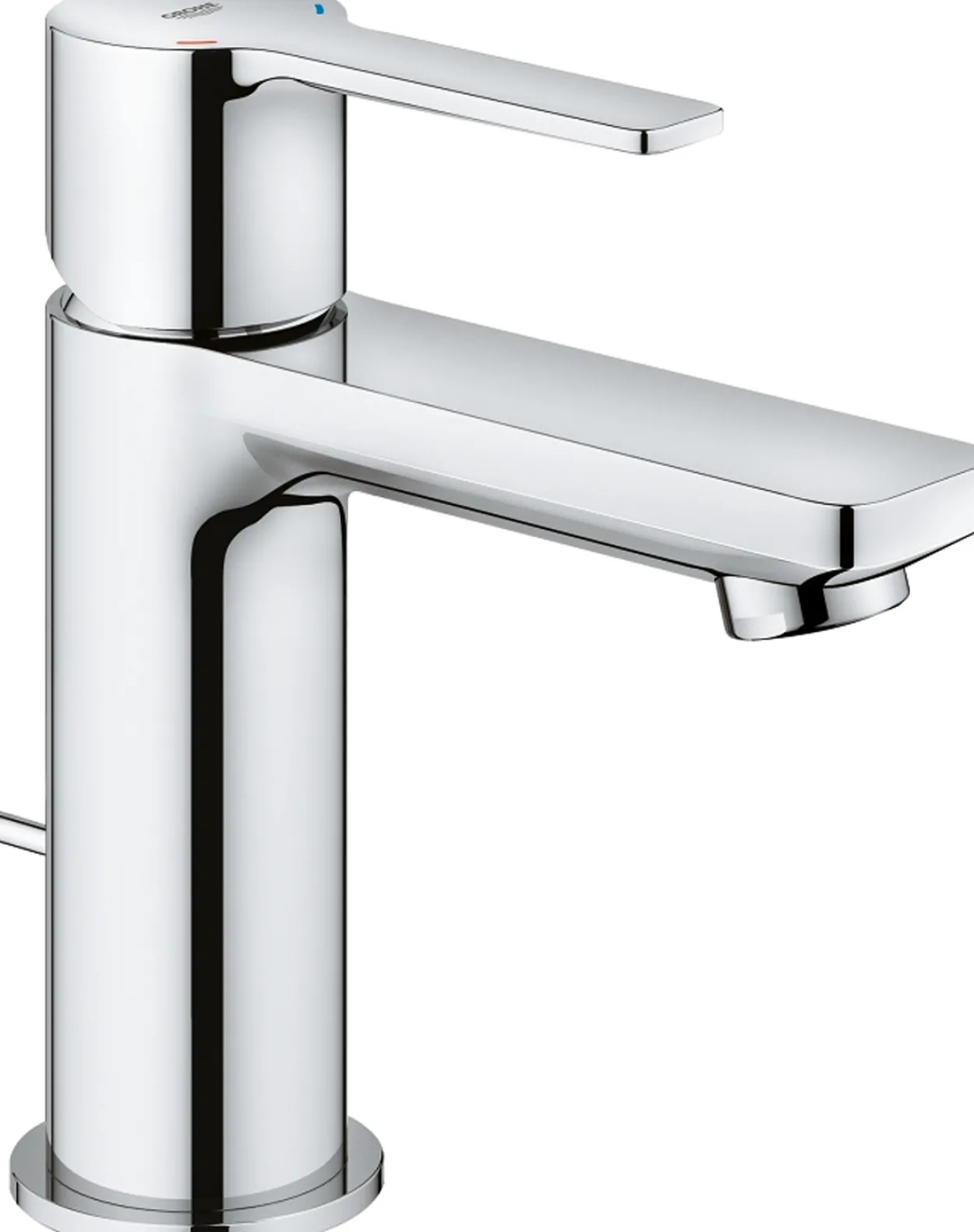 Grohe lineare servantbatteri m/oppløftsventil krom