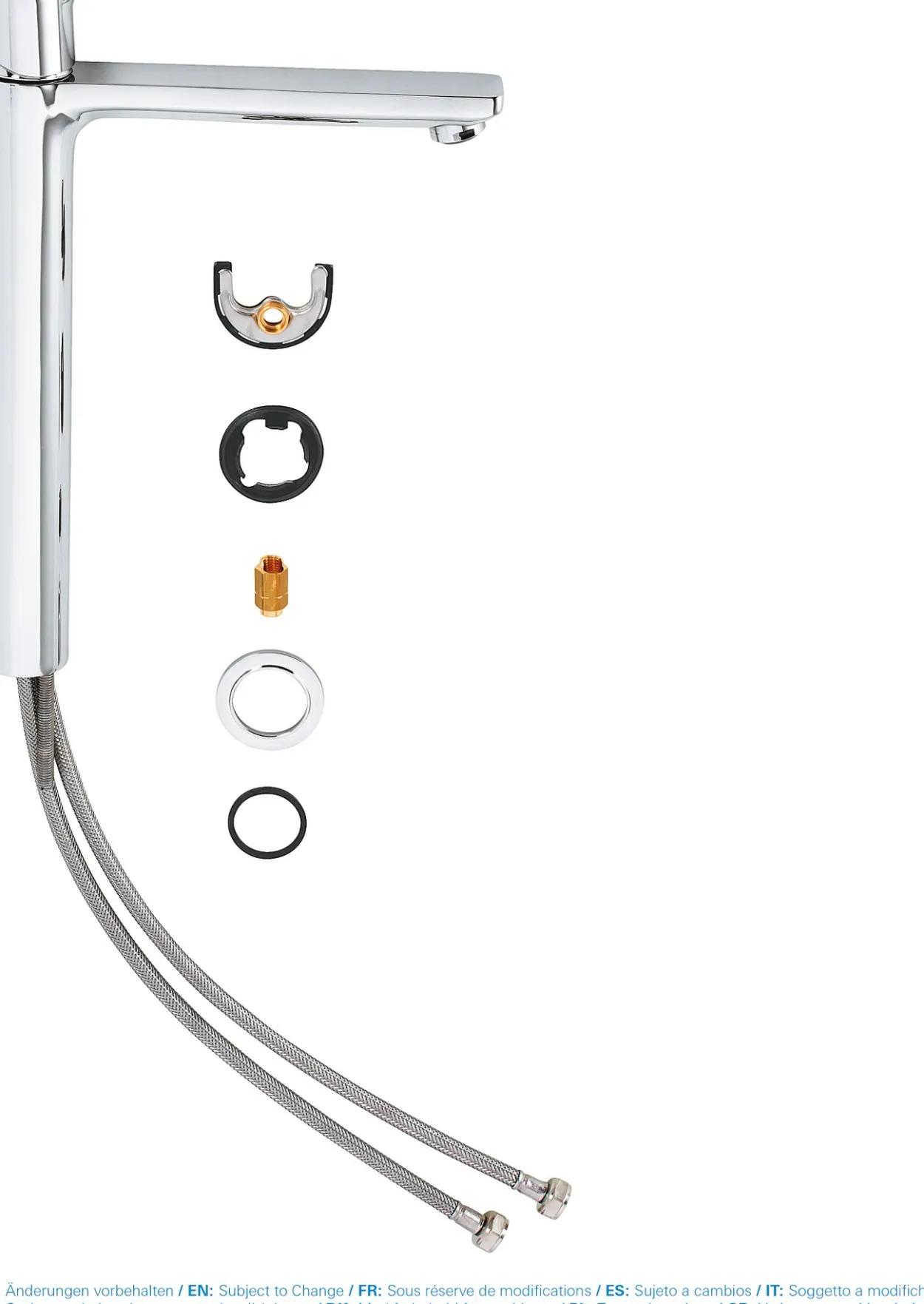 Grohe lineare xl servantbatteri krom