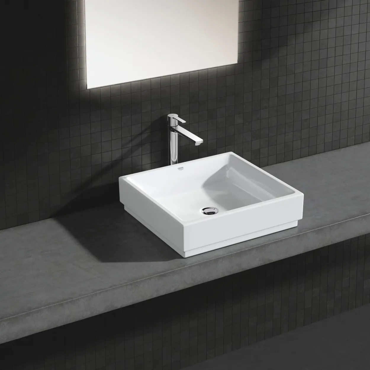 Grohe lineare xl servantbatteri krom