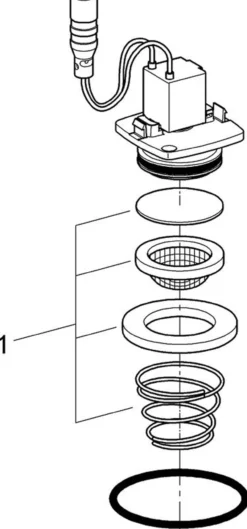 Grohe magnetventil til tectron 577