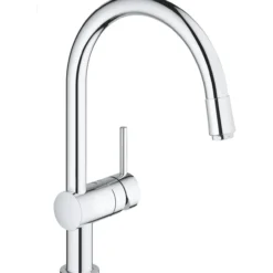 Grohe minta kjøkkenarmatur m/uttrekkbar c-tut krom