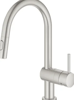 Grohe minta touch elektronisk kjøkkenarmatur m/uttrekkbar tut supersteel
