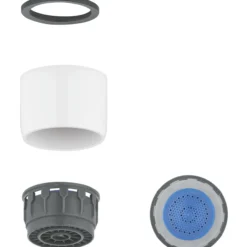 Grohe mousseur hvit m22x1