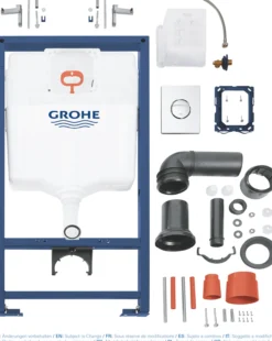 Grohe nova rapid sl sisterne 3in1 set 113 cm m/krom betjeningsplate