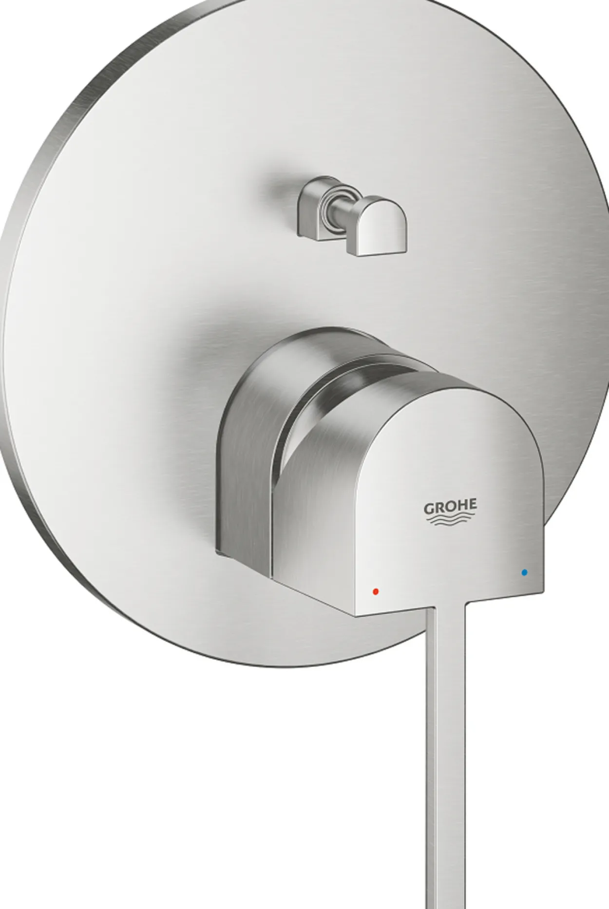 Grohe plus badekarbatteri for innbygging supersteel